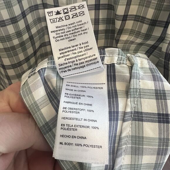 Untuckit Button Up Shirt Reid #41034 Color Green Size XXL - Picture 5 of 7